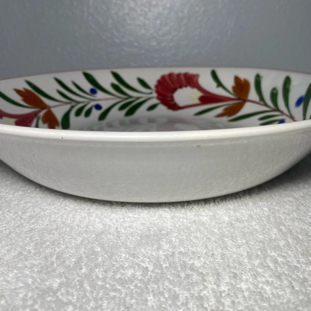 Ideal Ironstone China 11-inch serving bowl - hand painted